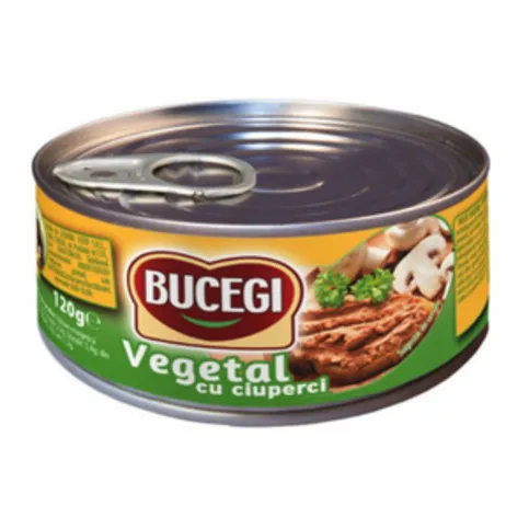 Bucegi Pate Vegetal Cu Ciuperci 120g