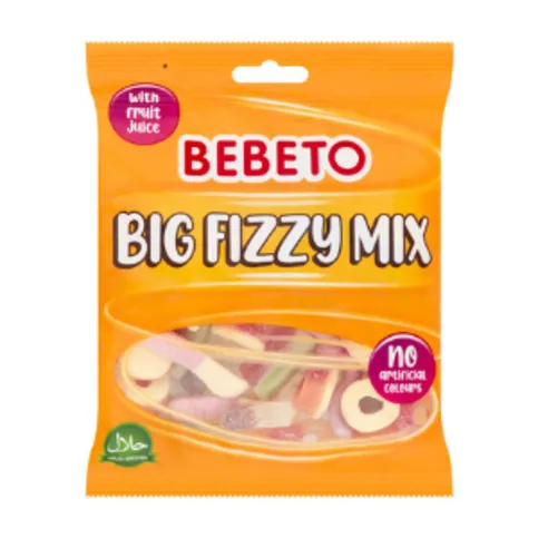 Bebeto Big Fizzy Mix 150g