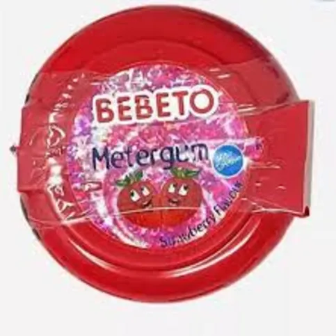 Bebeto Metergum Strawberry Flavour