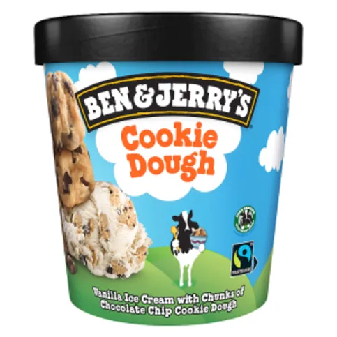 Ben & Jerry's Cookie Dough Ice Cream 465ml