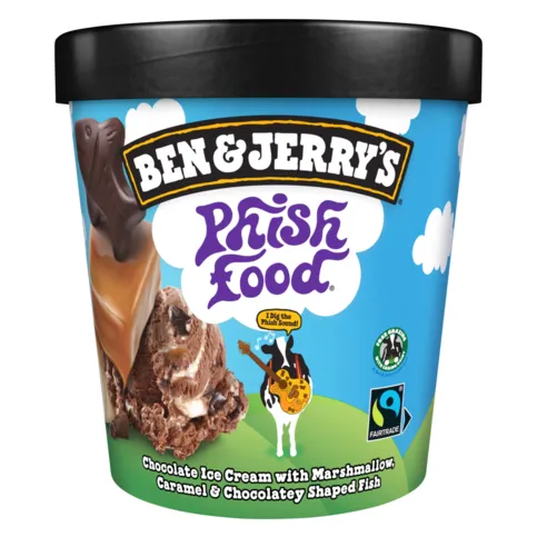 Ben & Jerry's Ice Cream Phish Food 465 ml