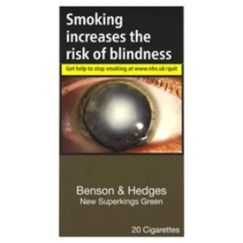 Benson & Hedges Green SuperKings 20s