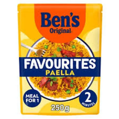 Bens Original Favourites Chorizo & Vegetables Paella 250g 250g