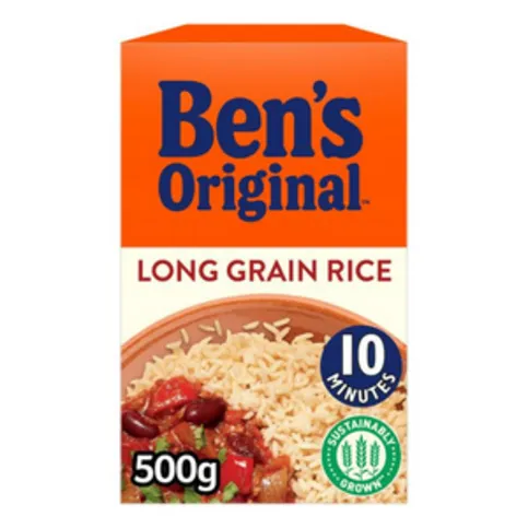 Bens Original Long Grain Rice 500g