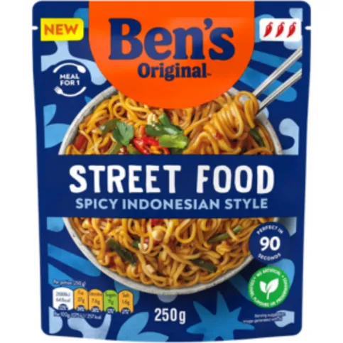 Ben's Original Street Food Spicy Indonesian Style 250g