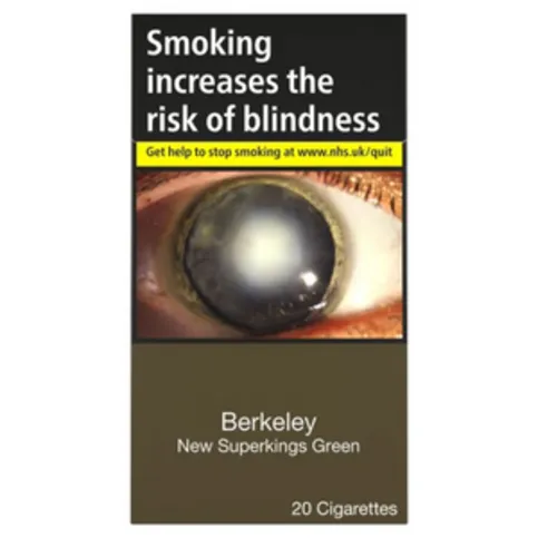 Berkeley New Superkings Green 20 Cigarettes