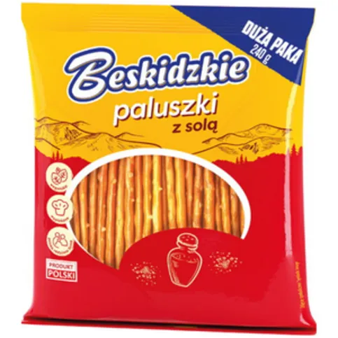 Beskidzkie Sticks With Salt 240g