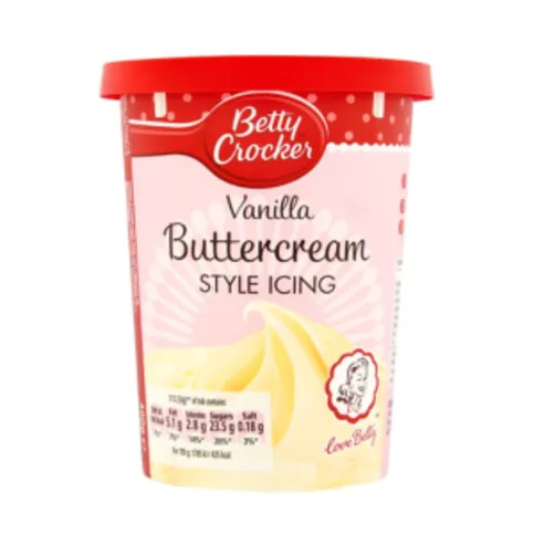 Betty Crocker Vanilla Buttercream Style Icing 400g