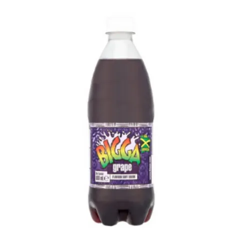 Bigga Grape Flavour Soft Drink 600ml