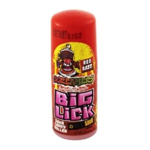 Screamers Big Lick Red Razz 100ml