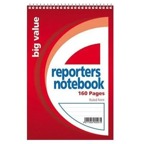 Big Value Reporters Notebook