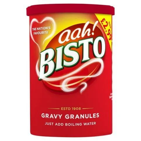BISTO GRAVY GRANULES BEEF PM£2.99 190G