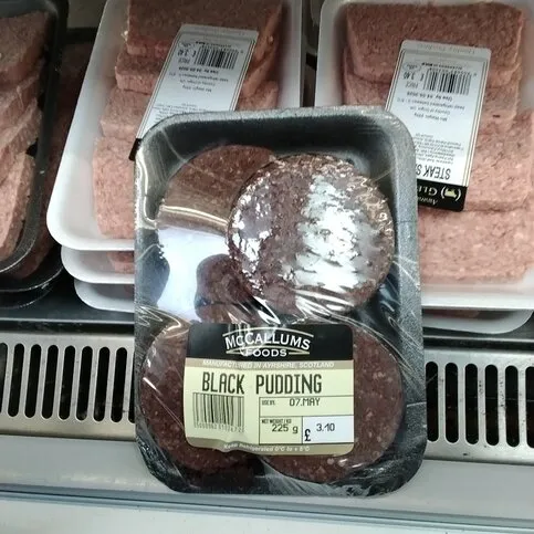 black pudding 225g