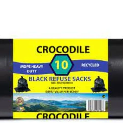 Black Sack Hawk 10 bin bags