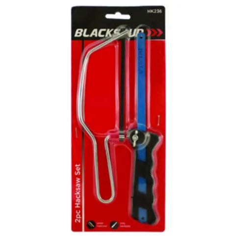 Blackspur 2 Piece Hacksaw Set