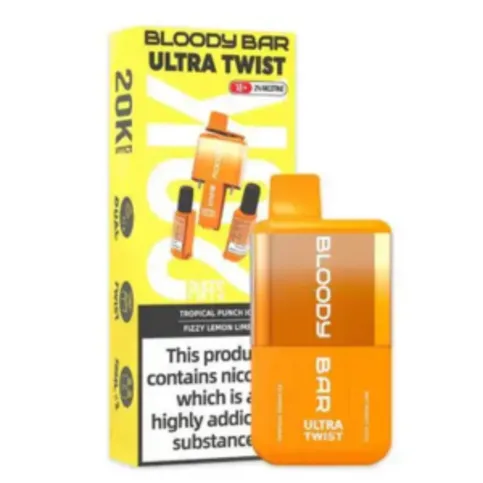 Bloody Bar Ultra Twist 20K  Tropical Punch Ice / Fizzy Lemon Lime