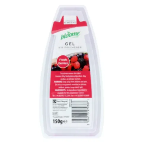 Bloome Gel Air Freshener Fresh Berries 150g