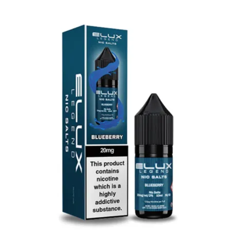 Blueberry Nic Salt E-Liquid by Elux Legend
