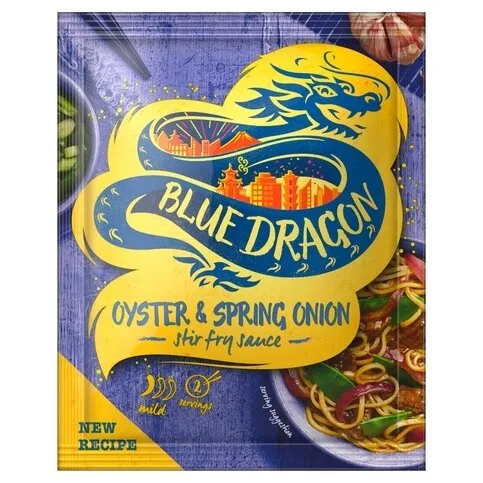 Blue Dragon - Oyster And Spring Onion Stir-Fry Sauce, 120g