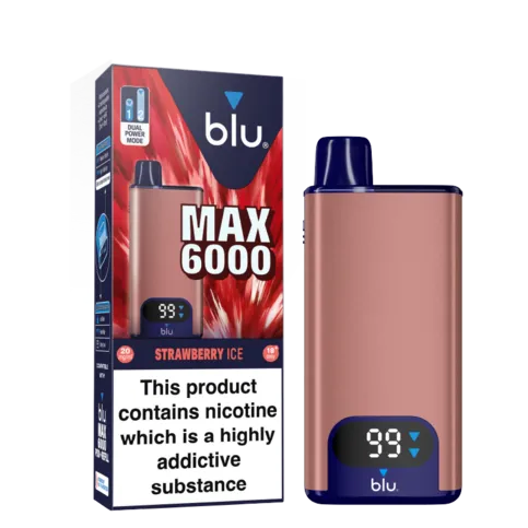 Blu Max 6000 Kit - Strawberry Ice