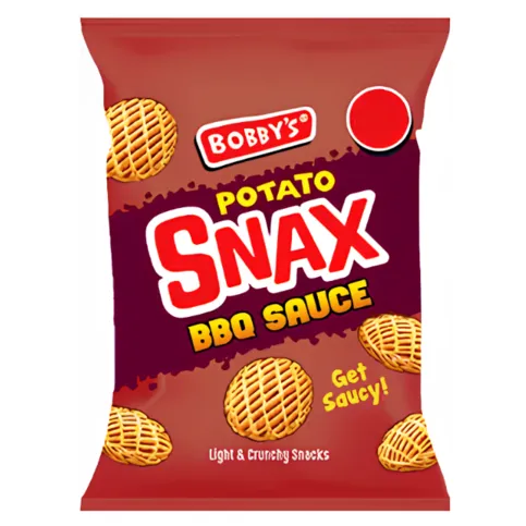 Bobbys BBQ Sauce Snax Get Saucy 28g