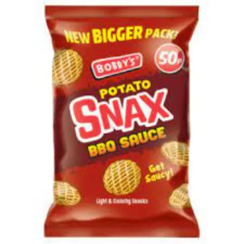 Bobbys BBQ Snax 28g