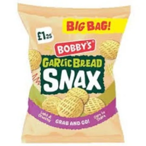 Bobbys Garlic Bread Snax