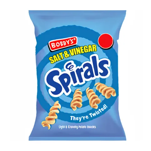 Bobbys Salt & Vinegar Spirals 37g