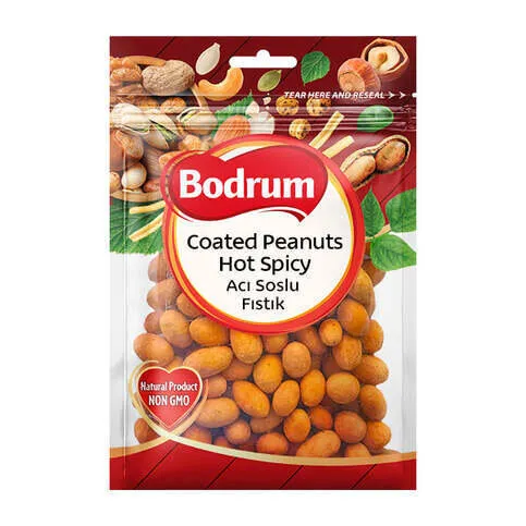Bodrum Coated Peanuts Hot Spicy 150g