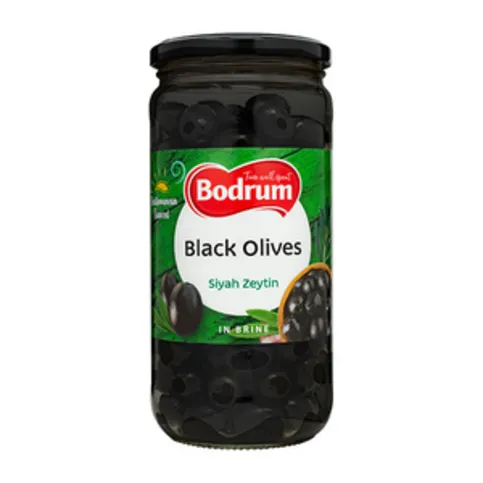 Bodrum Whole Black Olives 320g