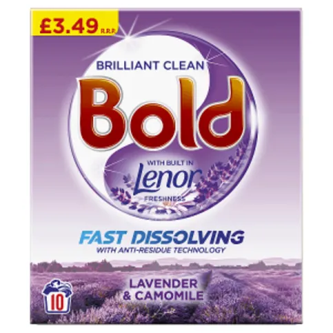 Bold Washing Powder 650g, 10 Washes, Lavender & Camomile