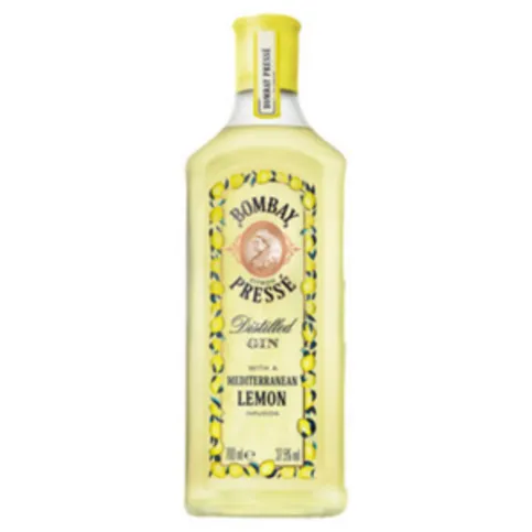 Bombay Pressé Distilled Gin with a Mediterranean Lemon Infusion 70cl
