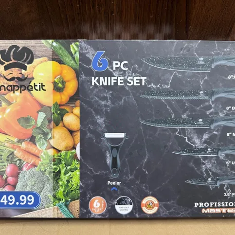 Bonappetit 6PC Knife Set