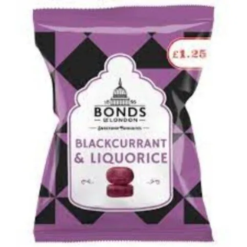 Bonds Blackcurrant Liquorice 75g