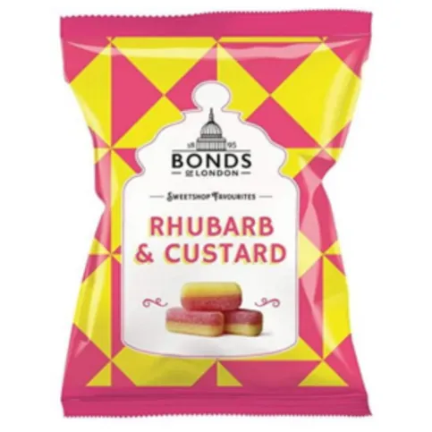Bonds Rhubarb & Custard 130g