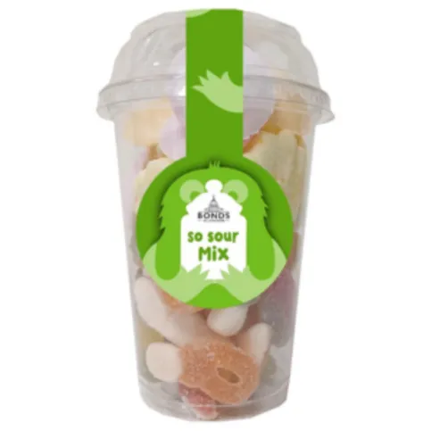 Bonds So Sour Mix Candy Cup 235g