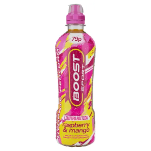 Boost Sport Limited Edition Raspberry & Mango 500ml