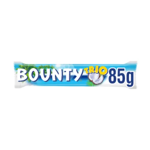 Bounty Coconut Milk Chocolate Trio Bar 85g