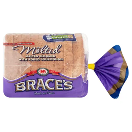 Brace's Moltid Malted Bloomer with Added Sourdough 400g