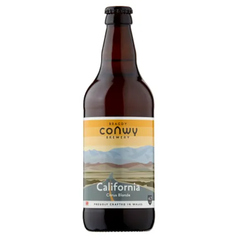 Bragdy Conwy Brewery California 500ml