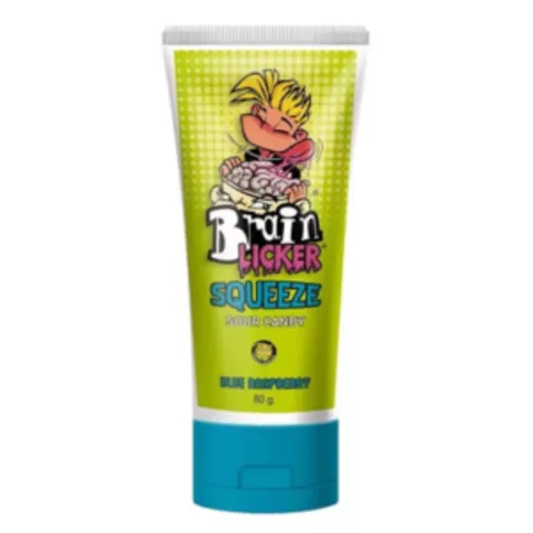 Brain Licker Squeeze Blue Raspberry 80g
