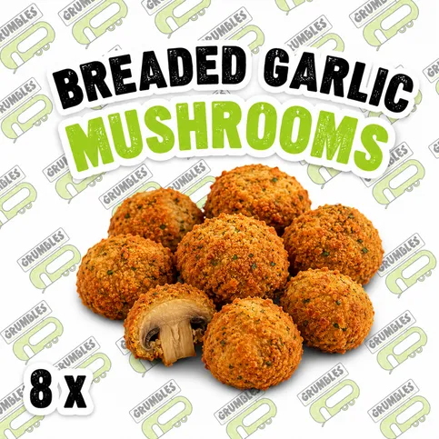 Breaded Garlic Mushrooms (8)