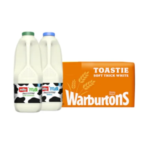 Bread & Milk Deal - Any 2 for £2!