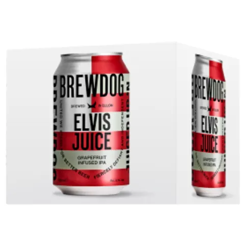 BrewDog Elvis Juice Grapefruit Infused IPA 4 x 330ml