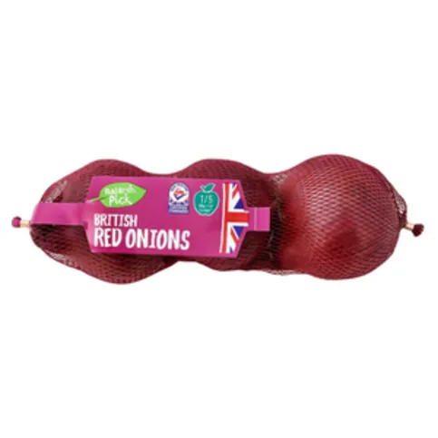 Nature's Pick British Red Onions 3 Pack