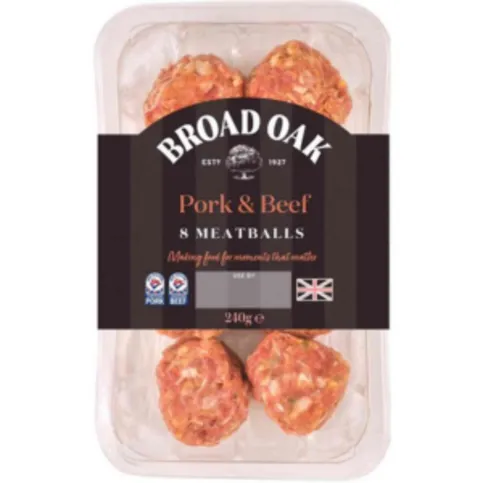 Broad Oak Pork & Beef Meatballs