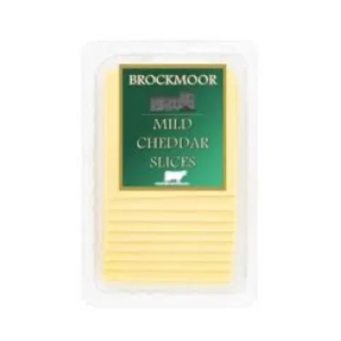 Brockmoor Mild Cheddar Slices 160g