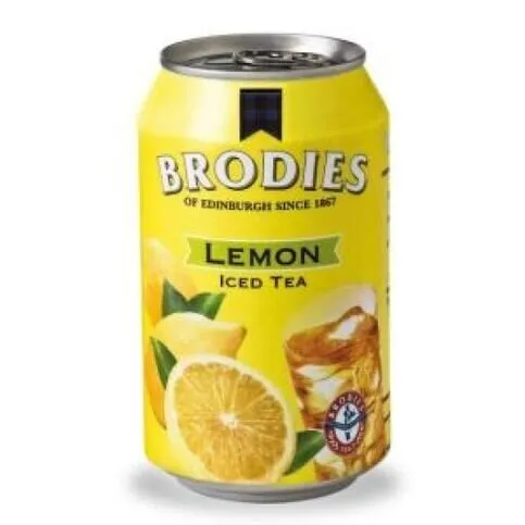 Brodies Iced Tea Lemon Can 330ml