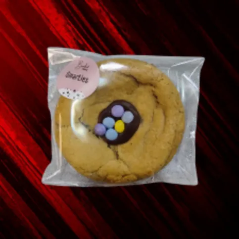 Brookie Bakes Smarties Cookie