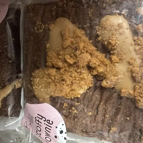 Brookie Biscoffy  brownie